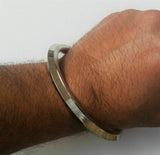 Stainless Steel Stunning One Edge Traditional Sikh Kara Punjabi Kada Kakar C6