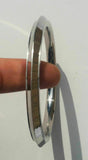 Stainless Steel Stunning One Edge Traditional Sikh Kara Punjabi Kada Kakar C6