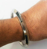 Stainless Steel Stunning One Edge Traditional Sikh Kara Punjabi Kada Kakar C6