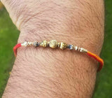 Hindu Red Thread Evil Eye Protection Stunning Bracelet Luck Talisman Amulet FG6