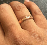 Evil Eye Protection Amulet Pure Copper Punjabi Hindu Sikh Ring Cut Design Challa