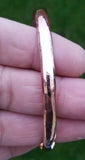 Pure Copper Kara Smooth Punjabi Hindu Sikh Singh Kaur Khalsa Healing Bangle CC8