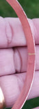Pure Copper Kara Smooth Punjabi Hindu Sikh Singh Kaur Khalsa Healing Bangle CC8