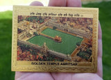 Sikh golden temple portrait fridge magnet singh kaur souvenir collectible rr2
