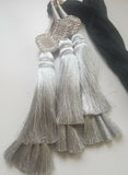 Indian punjabi pranda mehndi jagoo charms bridal patiala paranda hair braid a15s