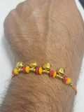 Lucky hindu red thread stunning evil eye protection bracelet talisman amulet ff7