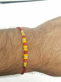 Lucky hindu red thread stunning evil eye protection bracelet talisman amulet ff1