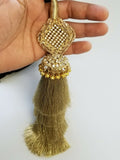 Indian punjabi pranda mehndi jagoo charms bridal patiala paranda hair braid a28