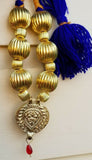 Punjabi kaintha folk cultural bhangra gidha pendant cultural patiala necklace nh
