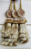 Indian punjabi pranda mehndi jagoo mirror bridal patiala paranda hair braids h5