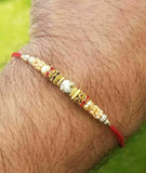 Hindu red thread evil eye protection stunning bracelet luck talisman amulet fg7