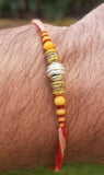 Hindu red thread evil eye protection stunning bracelet luck talisman amulet fg8