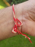 Hindu red thread evil eye protection stunning bracelet luck talisman amulet fg8