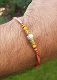 Hindu red thread evil eye protection stunning bracelet luck talisman amulet fg8