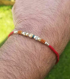 Hindu red thread evil eye protection stunning bracelet luck talisman amulet fg3