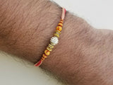 Hindu red thread evil eye protection stunning bracelet luck talisman amulet ll20