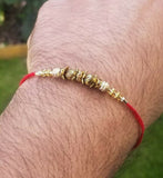 Hindu red thread evil eye protection stunning bracelet luck talisman amulet fg4