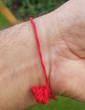 Hindu red thread evil eye protection stunning bracelet luck talisman amulet fg4