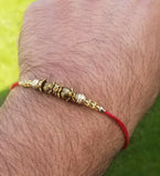 Hindu red thread evil eye protection stunning bracelet luck talisman amulet fg4