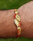 Hindu red thread evil eye protection stunning bracelet luck talisman amulet ll1