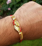 Hindu red thread evil eye protection stunning bracelet luck talisman amulet ll1