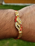 Hindu red thread evil eye protection stunning bracelet luck talisman amulet ll1