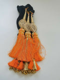 Indian punjabi pranda mehndi jagoo charms bridal patiala paranda hair braid a16
