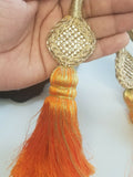 Indian punjabi pranda mehndi jagoo charms bridal patiala paranda hair braid a16