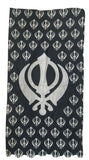 Sikh singh kaur punjabi khanda bandana fleece neck warmer protection face mask a