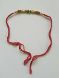 Hindu red thread evil eye protection stunning bracelet luck talisman amulet fg5