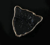 Stunning vintage look gold plated retro leopard celebrity brooch broach pin z14