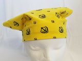 Sikh punjabi singh kaur yellow khalsa khandas bandana head wrap gear rumal za1