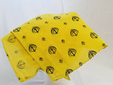 Sikh punjabi singh kaur yellow khalsa khandas bandana head wrap gear rumal za1