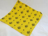 Sikh punjabi singh kaur yellow khalsa khandas bandana head wrap gear rumal za1