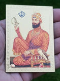 Sikh tenth guru gobind singh fridge magnet kaur khalsa souvenir collectible rrgg