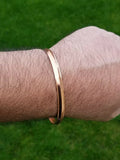 Pure copper kara punjabi hindu sikh singh kaur khalsa 1 edge healing bangle g15