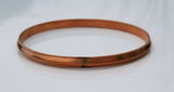 Pure copper kara punjabi hindu sikh singh kaur khalsa 1 edge healing bangle g15