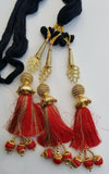 Patiala paranda latkan indian punjabi parandi mehndi jagoo bridal hair braid mg4