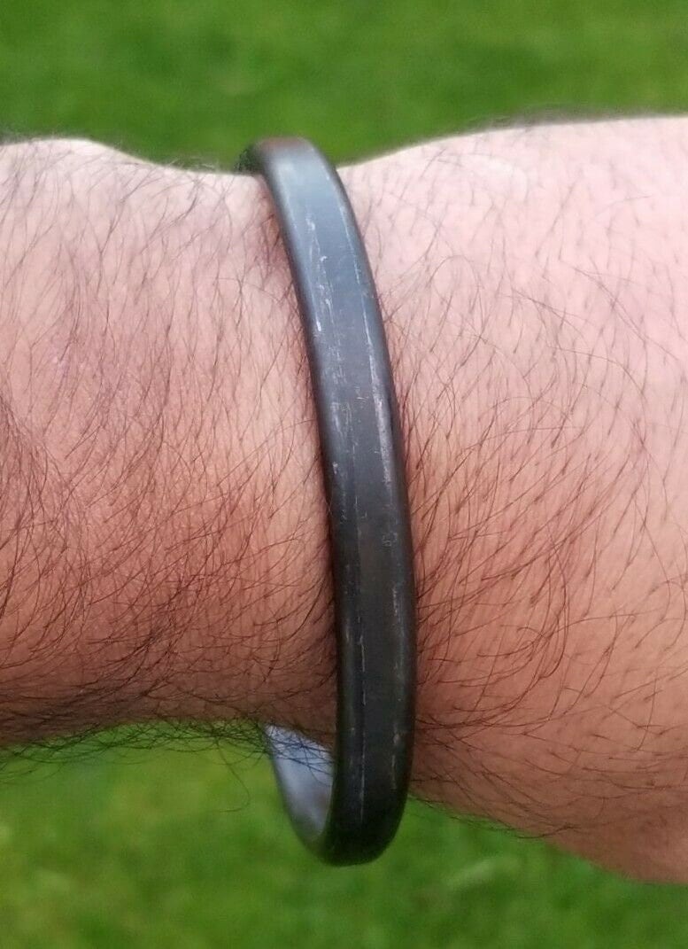 Sarbloh kara pure iron kada smooth sikh singh kaur khalsa black