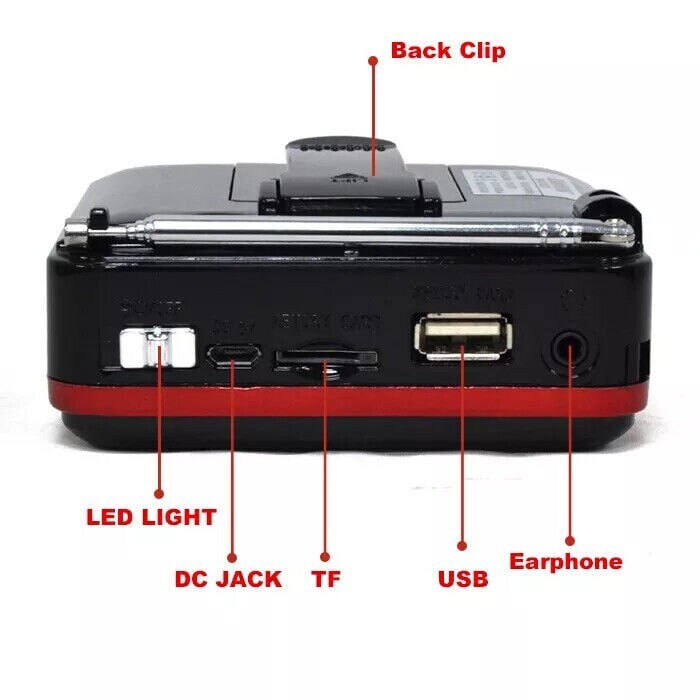 Super Sikh 2551 Track Gurbani Radio Player Japji Nitnem Akhand Path Su - Foto 9