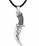 Stunning hindu sikh singh kaur evil eye protection dagger good luck pendant b49