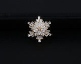 Star broach celebrity designer brooch vintage look gold plated love new pin gg55