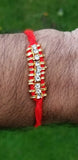 Lucky hindu red thread stunning evil eye protection bracelet talisman amulet mmm
