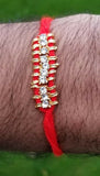 Lucky hindu red thread stunning evil eye protection bracelet talisman amulet mmm