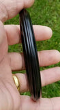 Sarbloh bangle black kara pure iron sikh dori kada heavy singh kaur khalsa z1