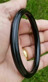 Sarbloh bangle black kara pure iron sikh dori kada heavy singh kaur khalsa z1
