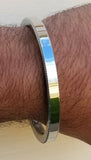 Stainless Steel Kara Singh Kaur Bangle Khalsa Punjabi Cut Edge Sikh Kada V16U