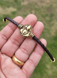 Lord ganesha bracelet kara hindu kada good luck evil eye protection bangle i14R