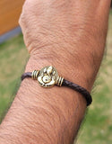 Lord ganesha bracelet kara hindu kada good luck evil eye protection bangle i14R