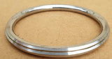Stainless Steel Kara Sikh Bangle Singh Kaur Kada Lines Punjabi Bracelet Y10R New